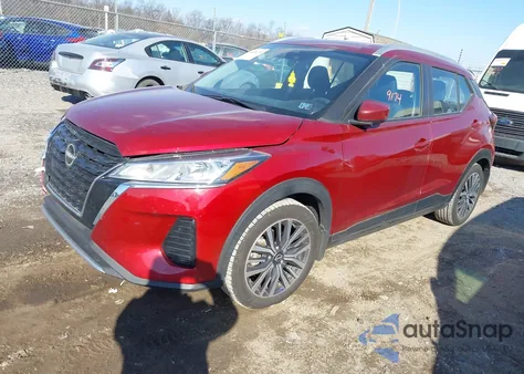 2022 Nissan Kicks Sv Xtronic Cvt из США, поврежденный, VIN 3N1CP5CV3NL499354